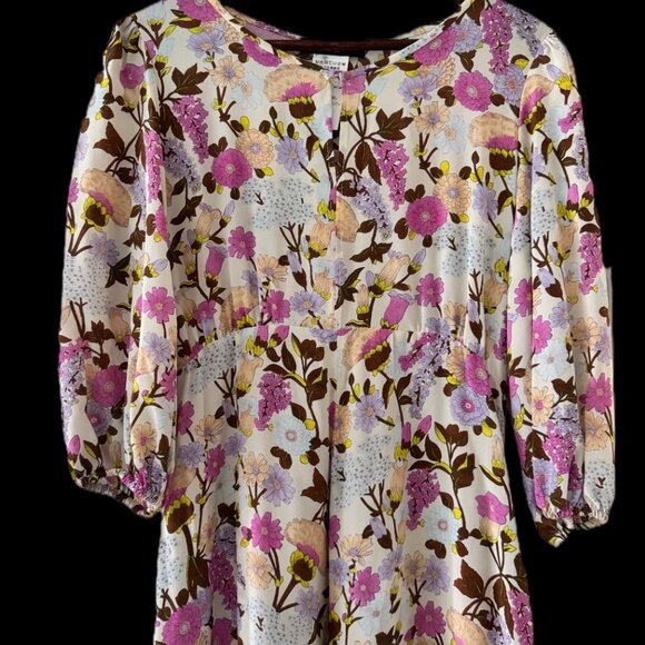 WEEKEND MaxMara Silk Floral Dress - Picture 7 of 8